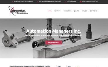Automation Managers, Inc. website