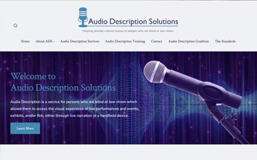 Audio Description Solutions Website