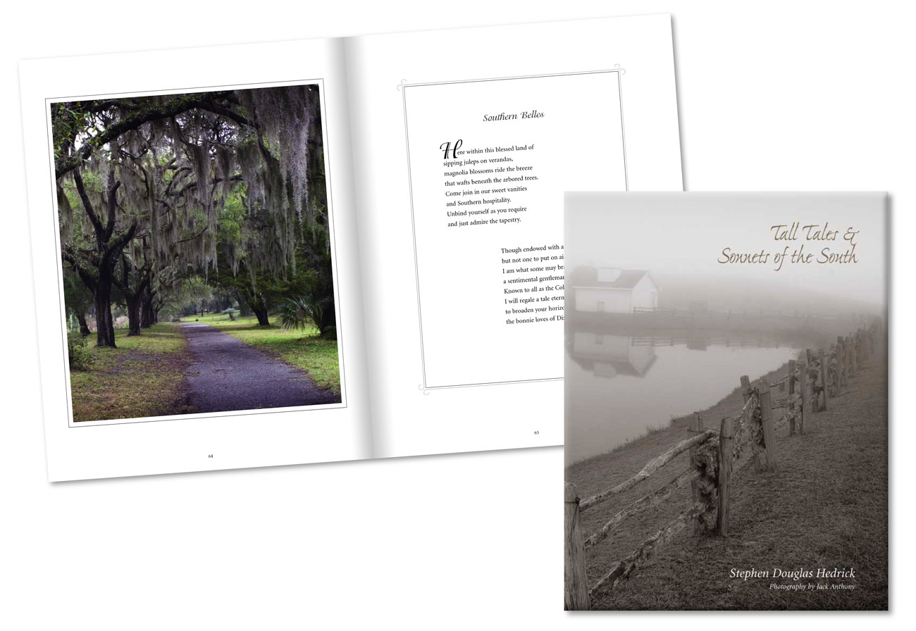 Tall Tales & Sonnets of the South Poetry and Photography Book