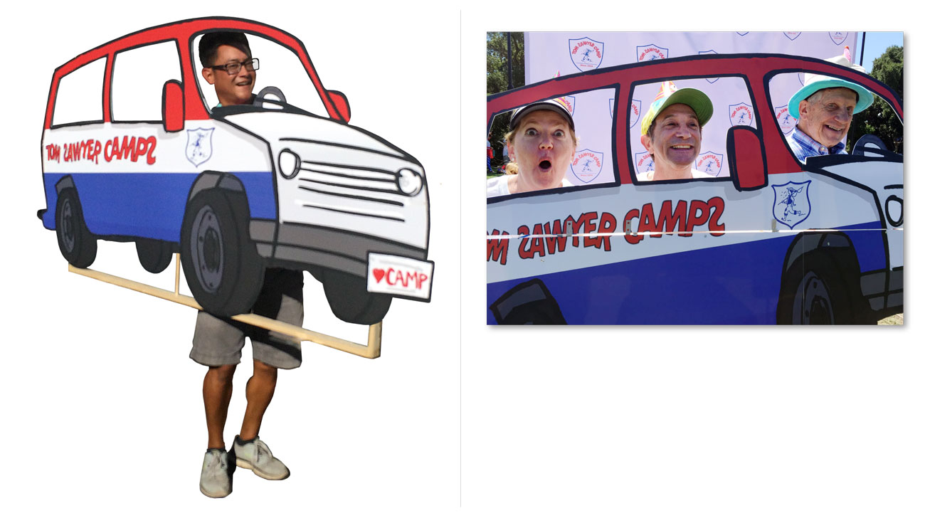 Tom Sawyer Camps Van Photo Booth