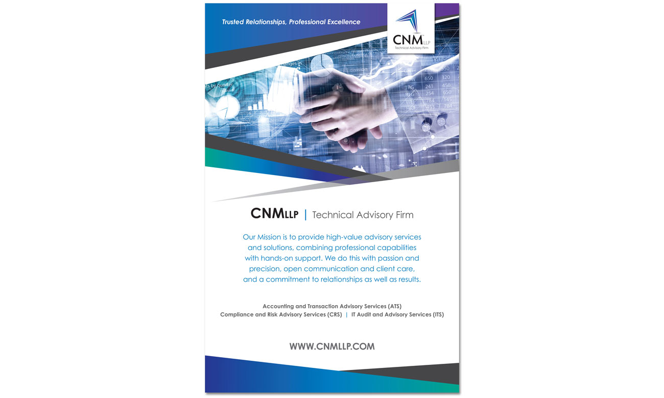 CNM Large Stand up Banner