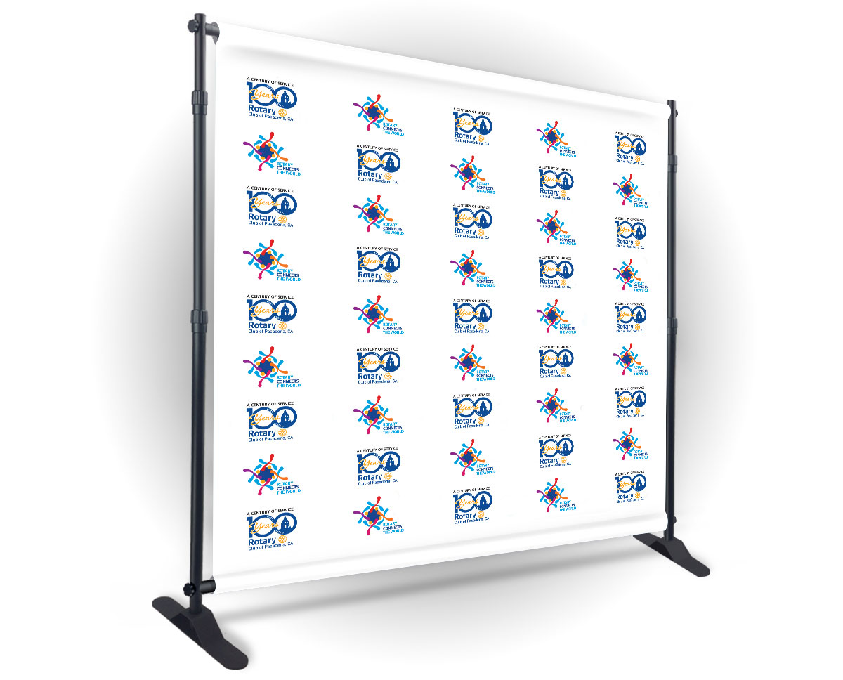 Rotary Club of Pasadena CA Step & Repeat